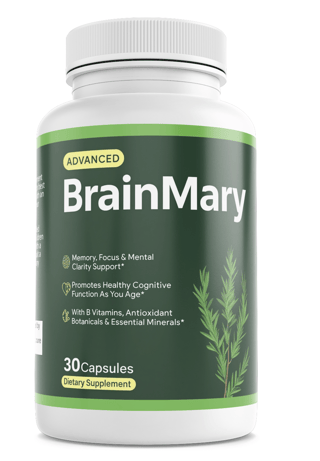 Brain Mary Mind Memory Cognitive Advanced Support BrainMary 30 Capsules — photo 1