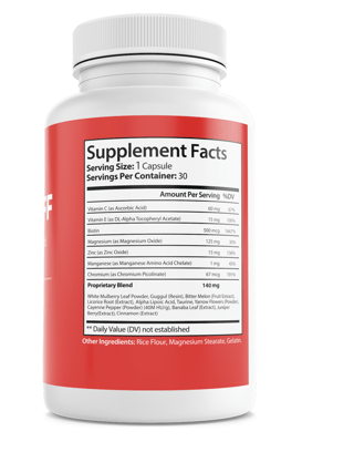 Gluco Off Blood Health Support  GlucoOff Supplement 30 Capsules (Bundle of 3) — photo 2