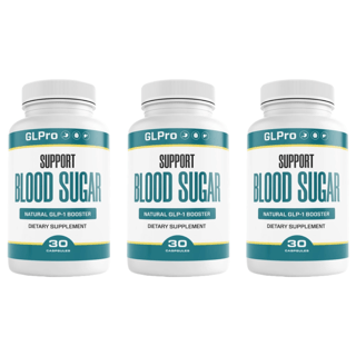 GLPro GL Pro Blood Health Support Dietary Supplement 30 Capsules (Bundle of 3) — photo 1