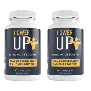 Power Up Mens Health Peak Performance Vitality Support 60 Capsules (Bundle of 2) — photo 1