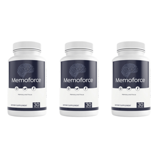 MemoForce Mind Cognitive Support Dietary Supplement 30 Capsules (Bundle of 3) — photo 1
