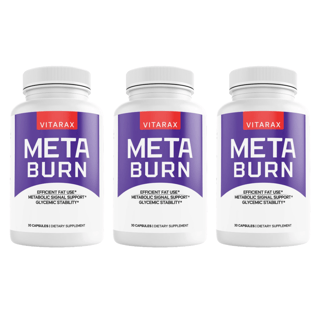 Meta Burn Metabolism Health Support Dietary Supplement 30 Capsules Bundle of 3 — photo 1