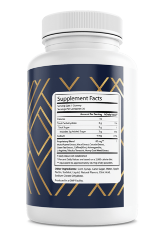 JellyFil Mens Stamina Endurance Health Support  Dietary Supplement 30 Gummies — photo 2