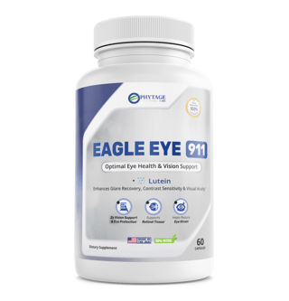 Phytage Labs Eagle Eye Vision Health Support Dietary Supplement 60 Capsules — photo 1