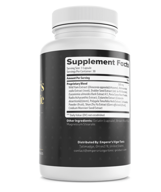 Emperor Vigor Tonic Male Stamina Strength Vitality Supplement 30 Capsules — photo 2