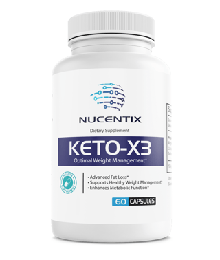 Nucentix Keto-X3 Dietary Supplement 60 Capsules — photo 1