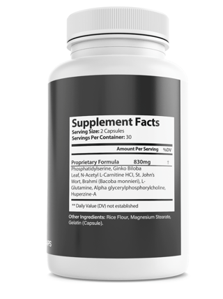 Memo Blast Advanced Mind Memory Cognitive Support Dietary Supplement 60 Capsules — photo 2