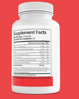 Glyco Balancer Blood Balance Health Support Dietary Supplement 30 Capsules — photo 2