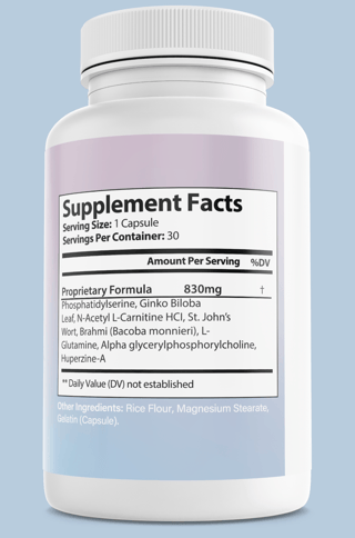 Memyts Mind Health and Cognitive Blend Dietary Supplement 30 Capsules — photo 2