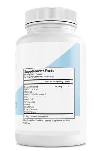Nerve Flow  Nerve Health and Function Support Dietary Supplement 30 Capsules — photo 2