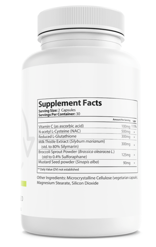 Bright Naturals Vital Detox Dietary Supplement 60 Capsules — photo 2