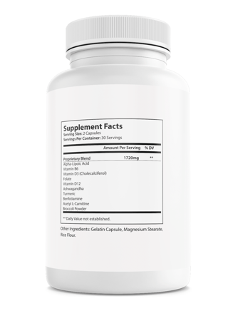 Core Strength Premium Nerve  Joint Health Support Dietary Supplement 60 Capsules — photo 2