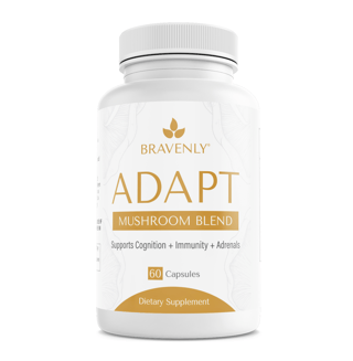 Bravenly Adapt Immunity Cognition Health Support Dietary Supplement 60 Capsules — photo 1