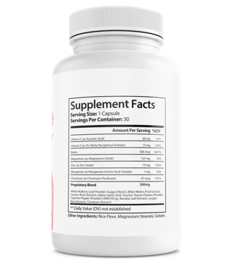 Vasculife Blood Health Support Dietary Supplement Mulberry Cinnamon 30 Capsules — photo 2