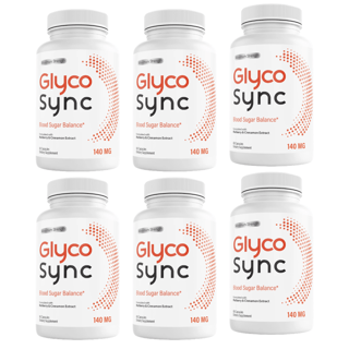 Glyco Sync Blood Sugar Balance Dietary Supplement 60 Capsules (Bundle of 6) — photo 1