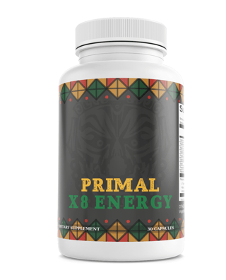 Primal X8 Energy Men's Health Support Dietary Supplement 30 Capsules — photo 1
