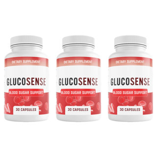 GlucoSense Blood Health Support Dietary Supplement 30 Capsules (Bundle of 3) — photo 1