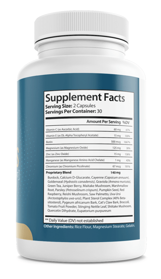 Jertaris Prostate Health Support - Biotaris Dietary Supplement 60 Capsules — photo 2