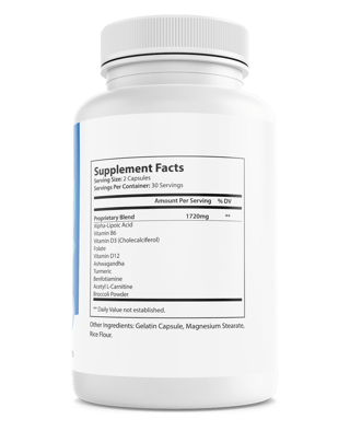 Nerve Q Advanced Nerve Health Support NerveQ Dietary Supplement 60 Capsules — photo 2