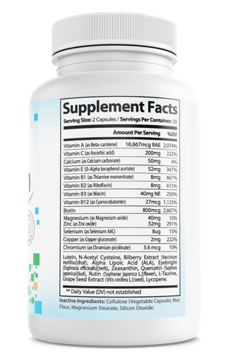 Revision Re Vision Eye Health Support Dietary Supplement 60 Capsules — photo 2