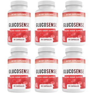GlucoSense Blood Health Support Dietary Supplement 30 Capsules (Bundle of 6) — photo 1