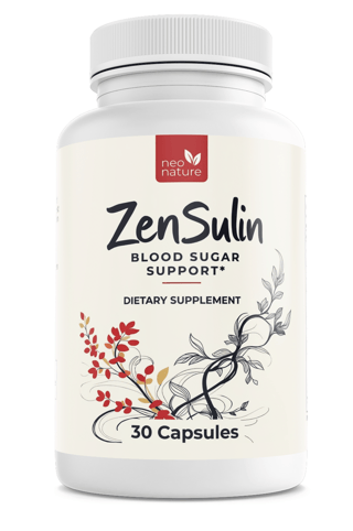 ZenSulin Blood Health Support Supplement Cinnamon Dietary Supplement 30 Capsules — photo 1
