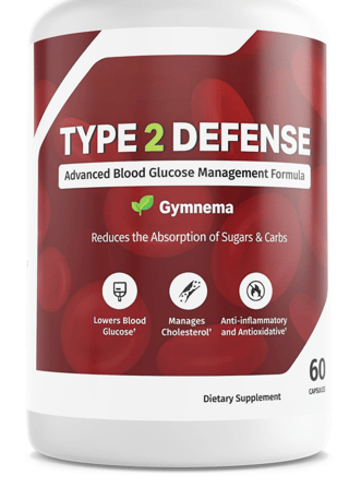 Type 2 Defense Advanced Blood Health Support Formula With Gymnema  60 Capsules — photo 1