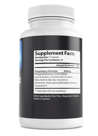 MindCept Brain Cognitive Health Natural Support Dietary Supplement 30 Capsules — photo 2