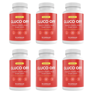 Gluco Off Blood Health Support  GlucoOff Supplement 30 Capsules (Bundle of 6) — photo 1