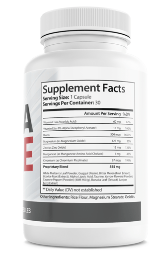 Diabacore Diaba Core Dietary Supplement 30 Capsules — photo 2