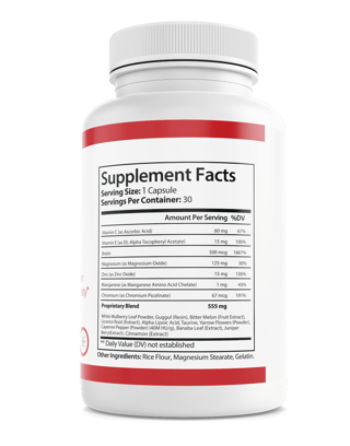 GlycoBalance Glyco Optimizer Blood Health Support Dietary Supplement 30 Capsules — photo 2