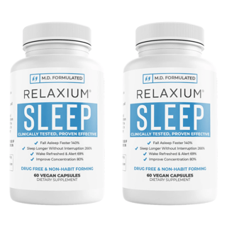 Relaxium Sleep Support Dietary Supplement 60 Capsules (Bundle of 2) — photo 1