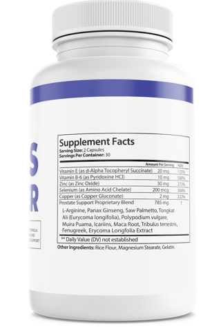 Eros Power Mens Health Support Dietary Supplement 60 Capsules — photo 2