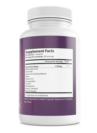 Presgera Nerve Health Support Dietary Supplement 30 Capsules (Bundle of 6) — photo 2