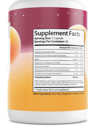 Glycetra Blood Health Support Dietary Supplement 30 Capsules — photo 2