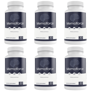 MemoForce Mind Cognitive Support Dietary Supplement 30 Capsules (Bundle of 6) — photo 1