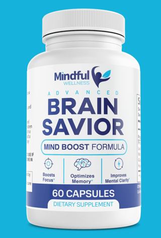Mindful Wellness Brain Savior Mind Boost Support Dietary Supplement 60 Capsules — photo 1