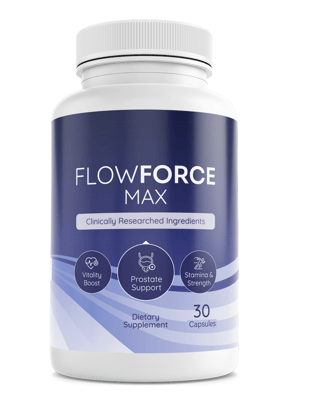 Flow Force Mens Energy Prostate Health Support Dietary Supplement 30 Capsules — photo 1