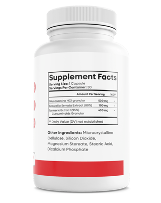 HemaVex Joint Health Support Dietary Supplement 30 Capsules (Bundle of 6) — photo 2