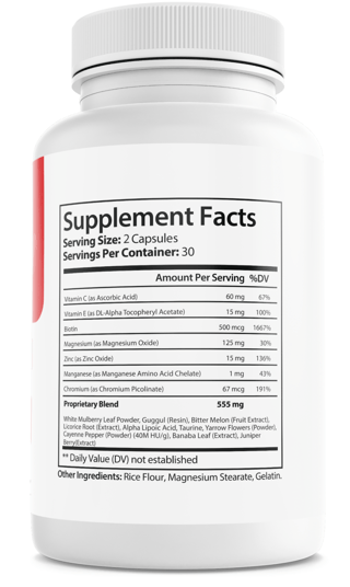 Sugar Wise Blood Health Support Sugarwise 60 Capsules (Bundle of 3) — photo 2