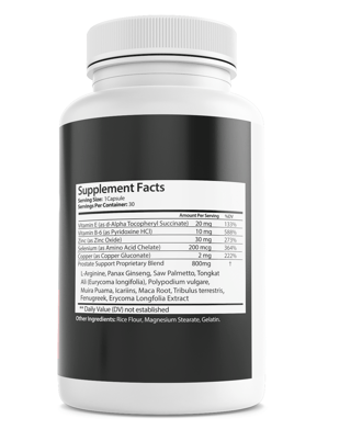 Bruno Mens Health Support  Dietary Supplement 30 Capsules — photo 2