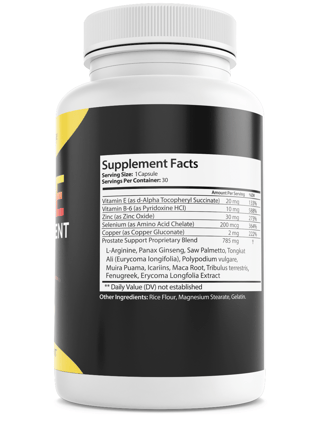 Male Pro Edge Extra Strength Mens Health Support Dietary Supplement 30 Capsules — photo 2