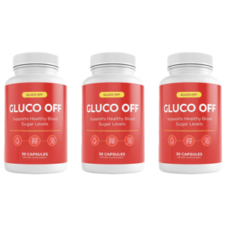 Gluco Off Blood Health Support  GlucoOff Supplement 30 Capsules (Bundle of 3) — photo 1