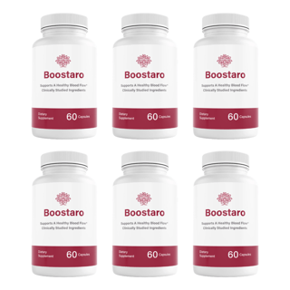 Boostaro for Men Dietary Supplement 60 Capsules Bundle of 6 — photo 1