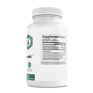 Gluco 6 Blood Sugar Support Supplement Healthy Glucose Weight Loss - 30 Capsules — photo 2