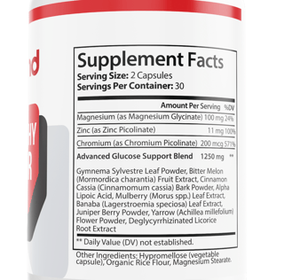 Gluco Extend Blood Health Support  Dietary Supplement 60 Capsules — photo 2