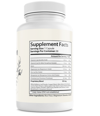 ZenSulin Blood Health Support Supplement Cinnamon Dietary Supplement 30 Capsules — photo 2