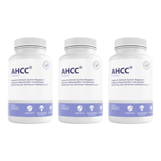 AHCC Pappilex  Support Dietary Supplement 60 Capsules (Bundle of 3) — photo 1
