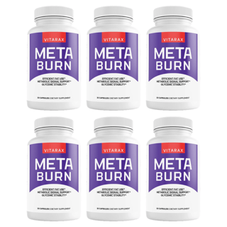 Meta Burn Metabolism Health Support Dietary Supplement 30 Capsules Bundle of 6 — photo 1