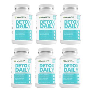 HemoNEXA Detox Health Support Dietary Supplement 60 Capsules Bundle of 6 — photo 1